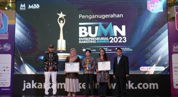 Angkasa Pura 1 Raih Penghargaan Entrepreneurial Marketing Awards