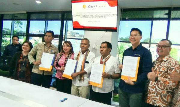 PD Pasar Kota Kupang  Tandatangan Perjanjian Kerjasama Terapkan E-Retribusi