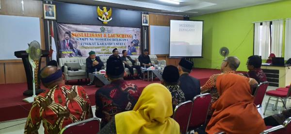 Kemenag Garut Launching Program Kampung Moderasi Beragama