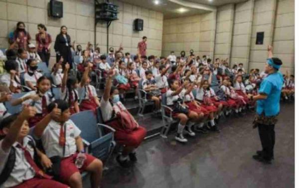 Garuda Wisnu Kencana GWK Cultural Park Gelar Budaya Literasi, Musik dan Tari untuk Siswa-Siswi SD