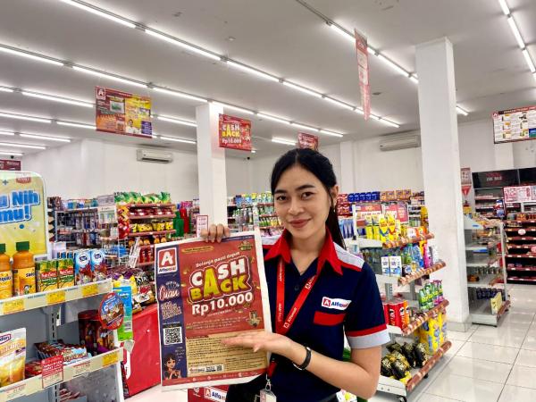 Alfamidi Berikan Kejutan Cashback Rp10.000 untuk Pelanggan Setia