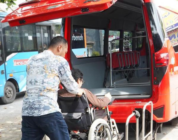 Trans Semarang Koridor VI Hadirkan Microbus Khusus Disabilitas