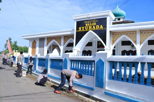 Polres Lampung Utara Gelar Bhakti Sosial dalam Rangka Peringatan Hari Bhayangkara ke - 77