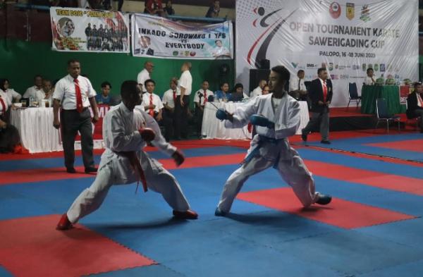 Bea Cukai Malili Sabet 6 Medali di Kejuaraan Karate Open Turnamen Sawerigading Cup 2023