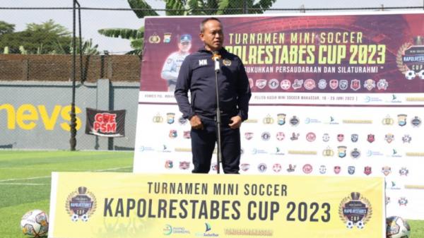 Kapolrestabes Cup 2023, Kombes M. Ngajib : Sepak Bola Eratkan Silaturrahmi