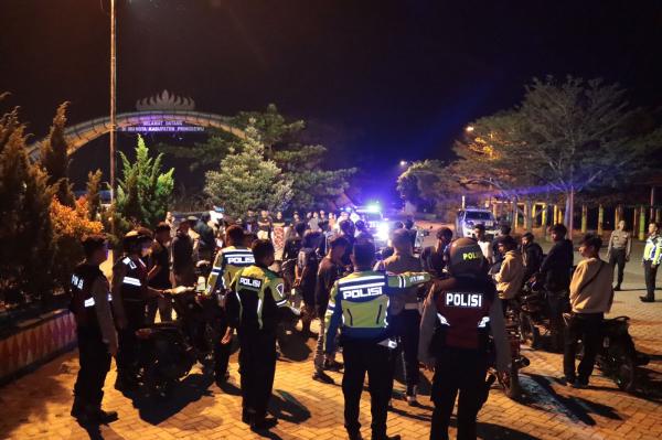 Puluhan Pemuda Dikepung Polisi saat Hendak Balap Liar, 50 Motor Disita