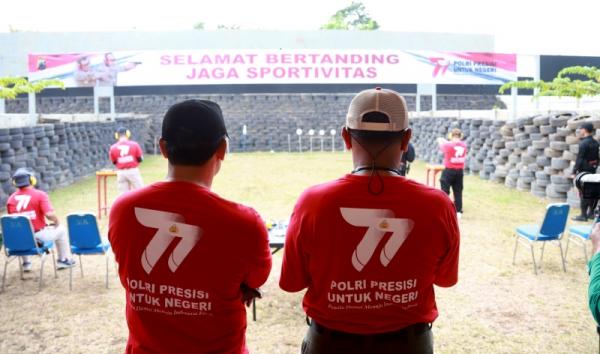 Jurnalis MNC Runner Up Lomba Menembak di Akpol Semarang