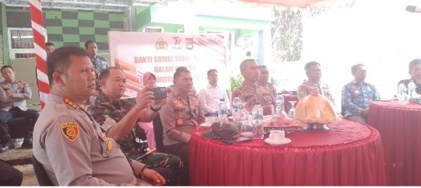 Bakti Sosial Polda Sulbar Dalam Rangka HUT Bhayangkara Ke 77