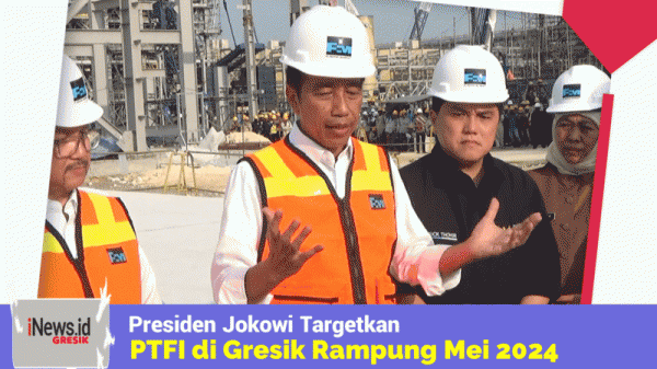 Presiden Jokowi Targetkan Smelter Freeport di Gresik Rampung Mei 2024
