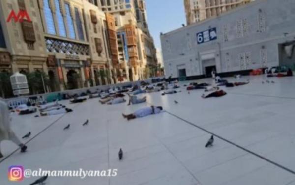 Melihat Jemaah Haji Backpacker di Makkah, Perlengkapan Seadanya hingga Tidur Tanpa Alas