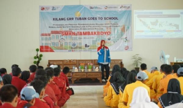 Tularkan Semangat dan Inspirasi, Kilang GRR Tuban Jalankan Program Goes to School