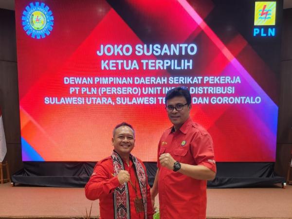 Joko Susanto Terpilih Sebagai Ketua DPD SP PLN UID Suluttenggo