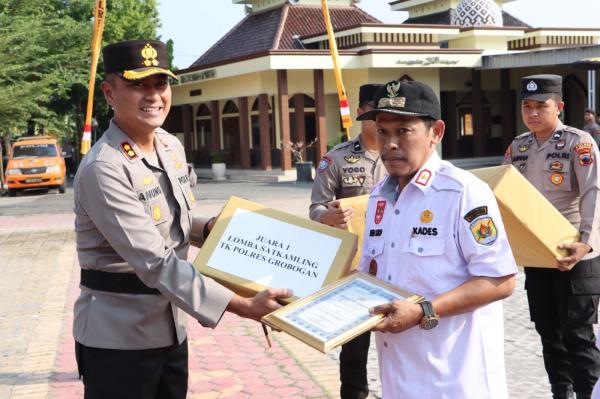 Kapolres Grobogan Sebut Solidaritas Warga Kunci Sukses Pelaksanaan Satkamling