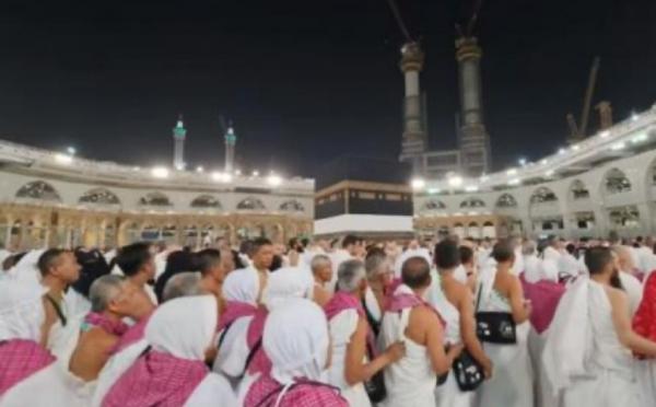 Video Viral Reaksi Jamaah Haji Indonesia Kali Pertama Melihat Kakbah