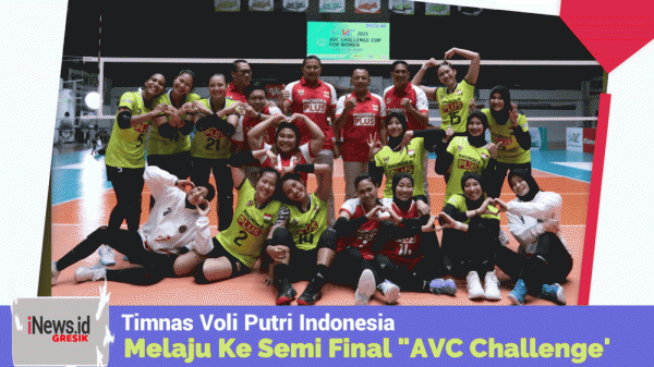 Tumbangkan India, Timnas Voli Putri Indonesia Melaju Ke Semi Final