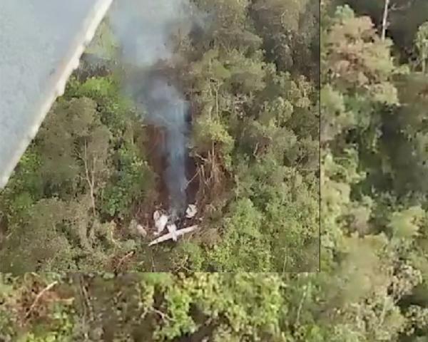 Pesawat SAM Air Ditemukan Dalam Kondisi Hancur di Tengah Hutan Yalimo Papua Pegunungan