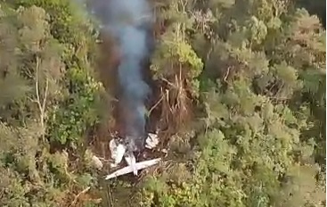 Hancur Berkeping-keping Inilah Penampakan Pesawat Semuwa Air yang Jatuh di Hutan Papua Pegunungan