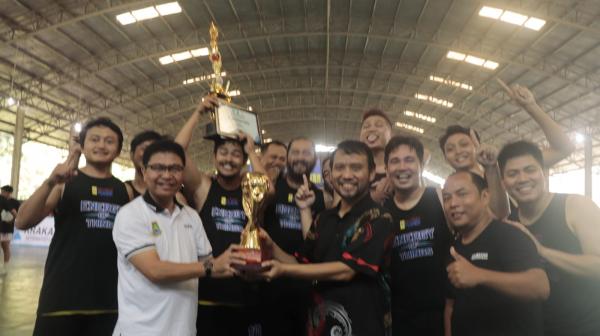 Tim PT PLN Indonesia Power Juarai Kejurkot Bola Basket Antar Perusahaan se-Kota Cilegon