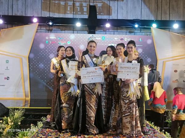 Bangga! Karina Moudy Asal Pati Jadi Runner Up 1 Putri Otonomi Indonesia Tahun 2023 