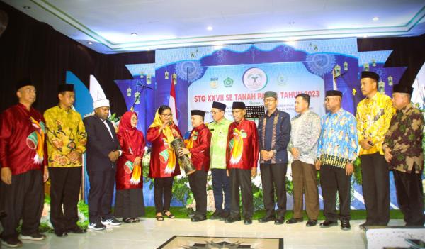 STQ XXVII Se-Tanah Papua Resmi Ditutup, Kota Jayapura Kembali Juara Umum