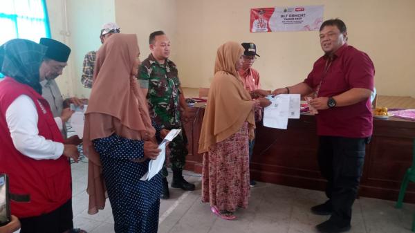 Puluhan KPM di Kecamatan Tanggeung Cianjur Dapat Bantuan DBHCHT