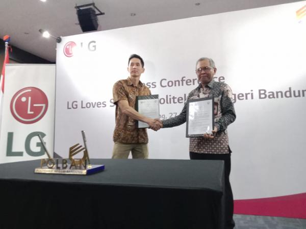 LG Love School Katrol Kompetensi Lulusan Politeknik Negeri Bandung