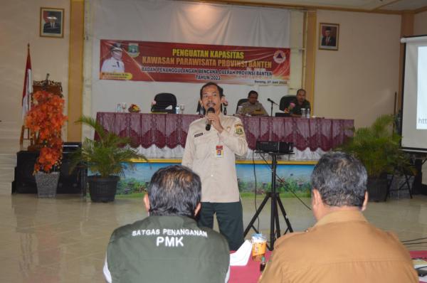 BPBD Banten Tingkatkan Kapasitas Penanganan Bencana Kawasan Wisata