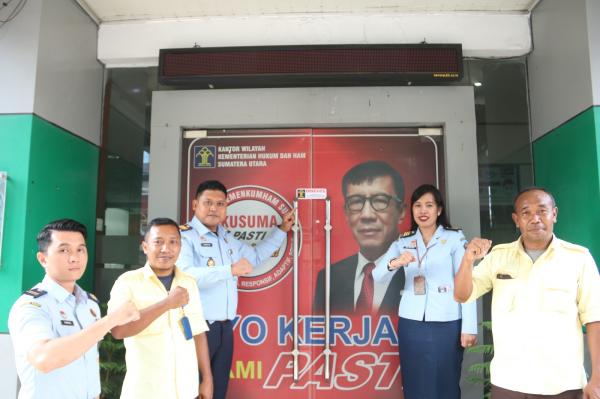 Antisipasi Libur Cuti Bersama, Kanwil Kumham Sumut Periksa Ruangan Cegah Gangguan Keamanan