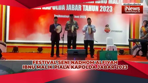VIDEO: Festival Seni Nadhom Alfiyah Ibnu Malik Piala Kapolda Jabar 2023 di Tasikmalaya