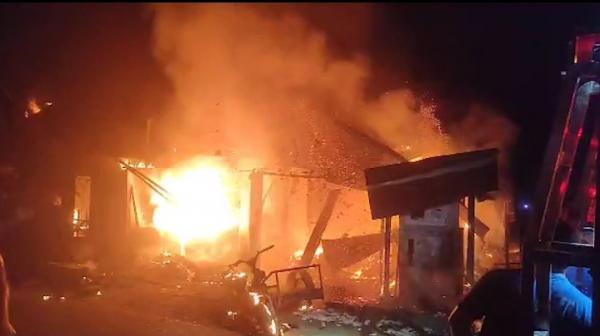 3 Rumah di Aceh Barat Ludes Terbakar,  Pemilik Rumah Alami Luka Bakar