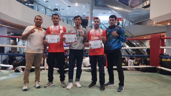 Atlet Pengcab Muaythai Kabupaten Tasikmalaya Bawa Tiga Medali