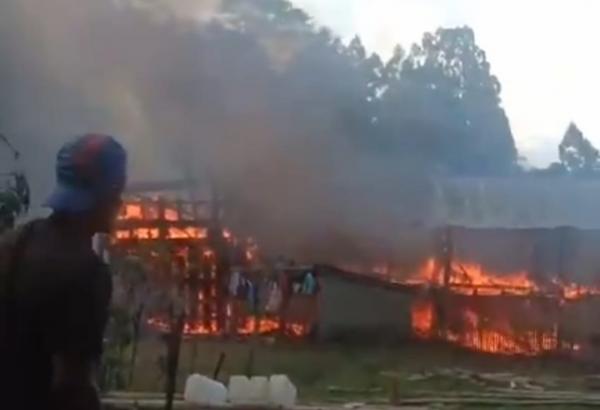 Tongkonan dan Alang serta Rumah Panggung Ludes Terbakar di Toraja Utara, Satu Warga Alami Luka Bakar