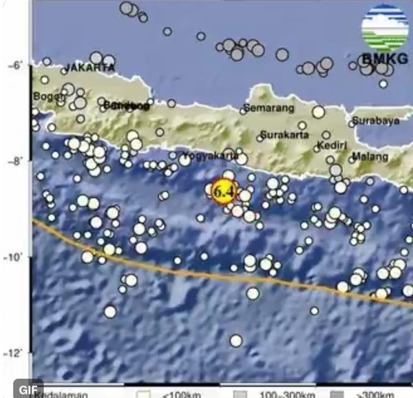 Gempa Bumi Bantul Magnitudo 6,4 Terasa hingga Tasikmalaya, Warga: Gede Banget