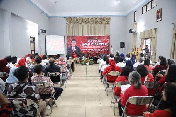 Mas Vino Sosialisasikan Empat Pilar Sebagai Soko Guru Bangsa Indonesia
