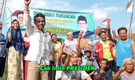 Nelayan Gebang Cirebon Deklarasi Gus Imin Capres 2024