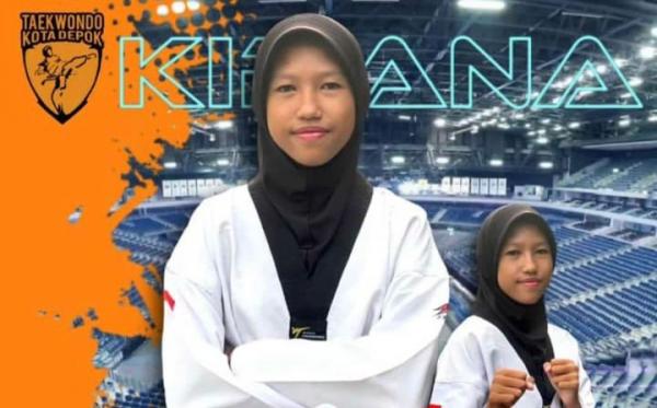 Ikut Popda 2023, Kirana Sofiayani Atlet Taekwondo Siap Harumkan Depok