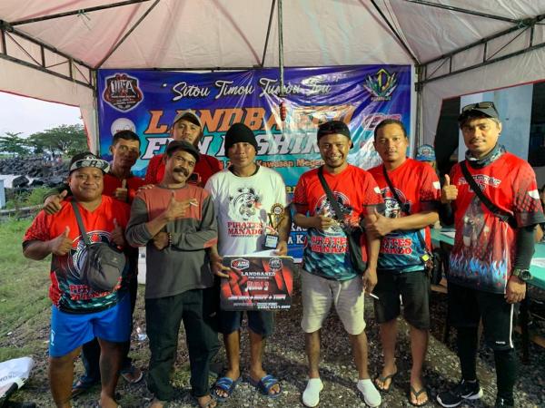 Pirates Fishing Manado Sabet Juara 3 di Turnamen Landbased Fun Fishing Manado