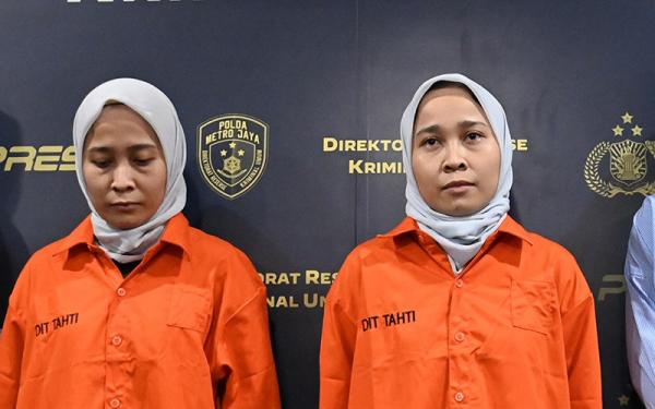 Cengengesan saat Ditangkap, Polisi Bakal Cek Psikolog Si Kembar Rihana dan Rihani