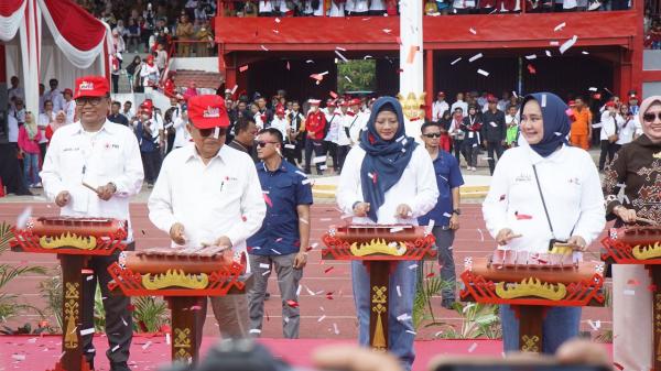Jumbara PMR tingkat Nasional 2023 di Lampung Selatan resmi dibuka