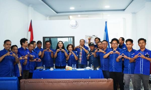 Dewi Sartika Pasande Temu Kader, Demokrat Siap Menangkan DSP di Toraja Utara