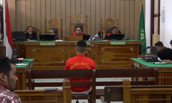 Sampaikan Eksepsi,  Aditiya Hasibuan Dihadirkan Langsung ke PN Medan 