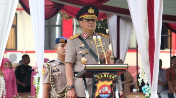 Pimpin Upacara Penutupan Diktuk Bintara Polri Gelombang I 2023, Kapolda Banten : 98 Orang Lulus