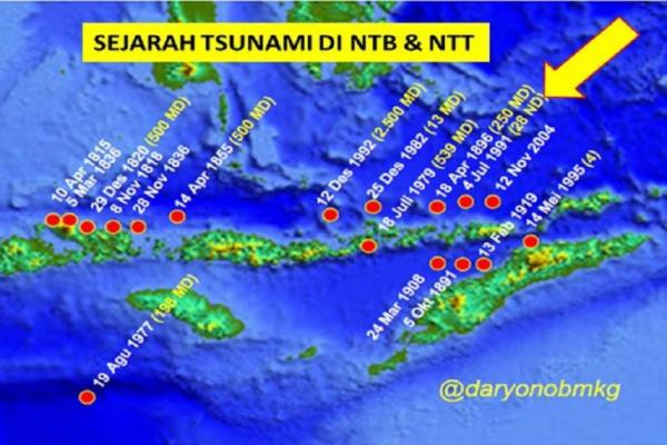 Inilah Kisah 32 Tahun Silam, Tsunami Menerjang Alor NTT Puluhan Jiwa Melayang