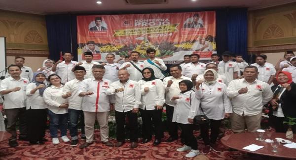 Hasil Konferda, Projo Jabar Dukung Prabowo-Airlangga untuk Pilpres 2024