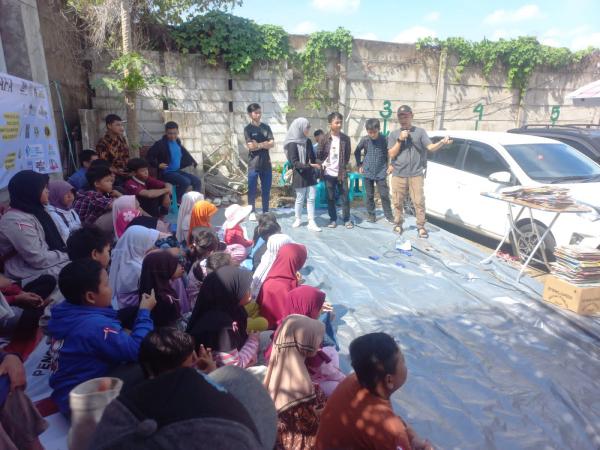 Libur Sekolah, Pemprov Banten Ajak Anak Yatim Dhuafa Baca