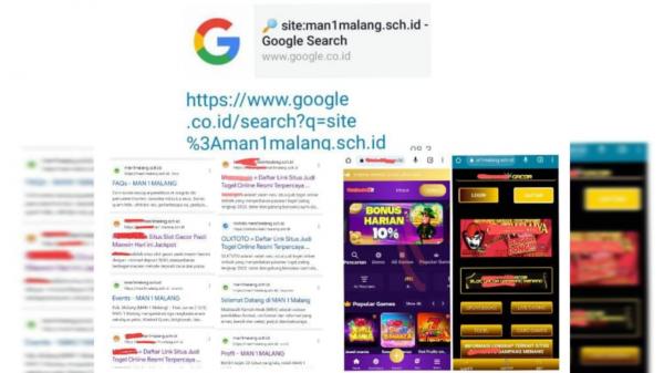 Situs Judi Online Kembali Masuk ke Link MAN 1 Malang, Pihak Sekolah Diminta Segera Memblokirnya