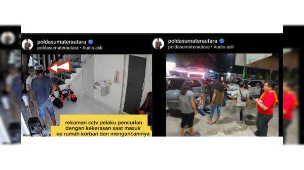 Viral di Medsos, Pelaku Perampokan Ibu Muda di Binjai Ditangkap di Perbatasan Medan-Aceh