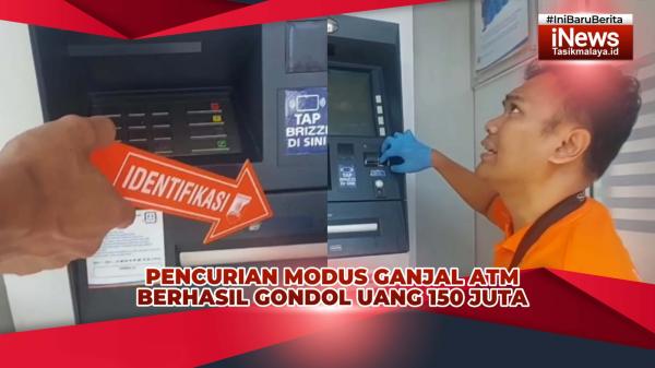 VIDEO: Awas! Aksi Pencurian Modus Ganjal ATM di Tasikmalaya, Korban Alami Kerugian hingga Rp150 Juta