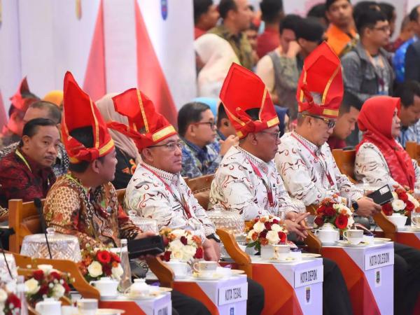 Rakernas XVI APEKSI di Makassar Dibuka dan Dihadiri 88 Wali Kota se-Indonesia