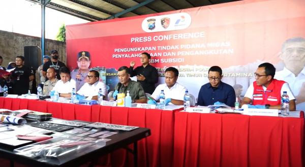 Pertamina dan POLRI Kolaborasi Ungkap Kasus Mafia Solar di Pasuruan